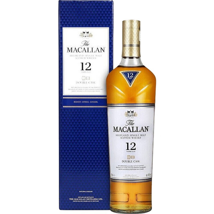 麦卡伦macallan英国原装进口macallan麦卡伦单一麦芽苏格兰威士忌系列