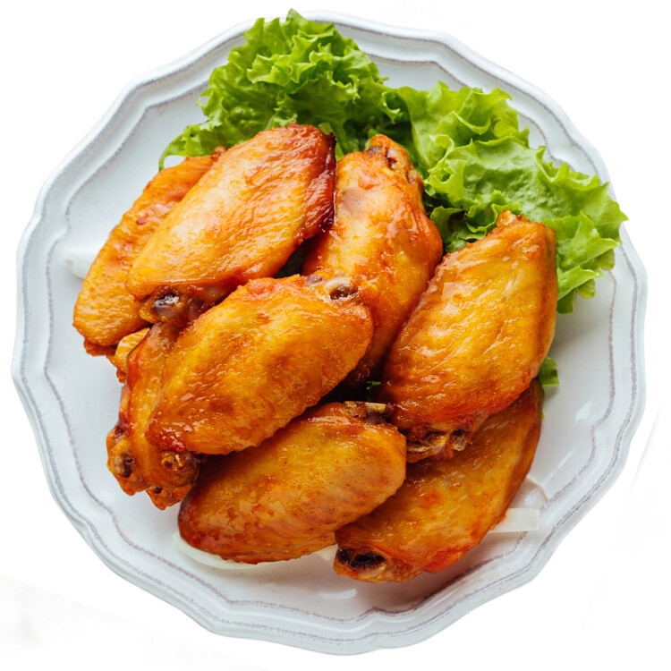 CP正大食品(CP) 奧爾良雞翅中 1kg 雞翅奧爾良風味 半成品 烤雞翅