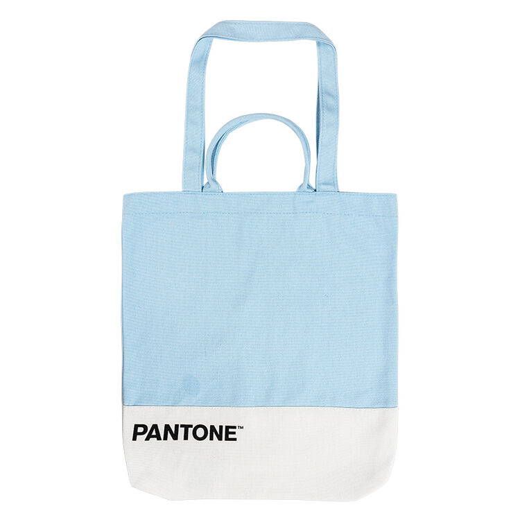 名创优品minisopantone潘通拼色购物袋帆布袋单袋大容量手提环保袋子