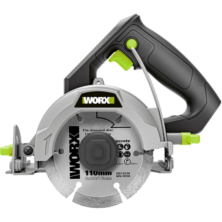 威克士worx云石机we070大功率切割机手提式瓷砖石材地砖多功能开槽机