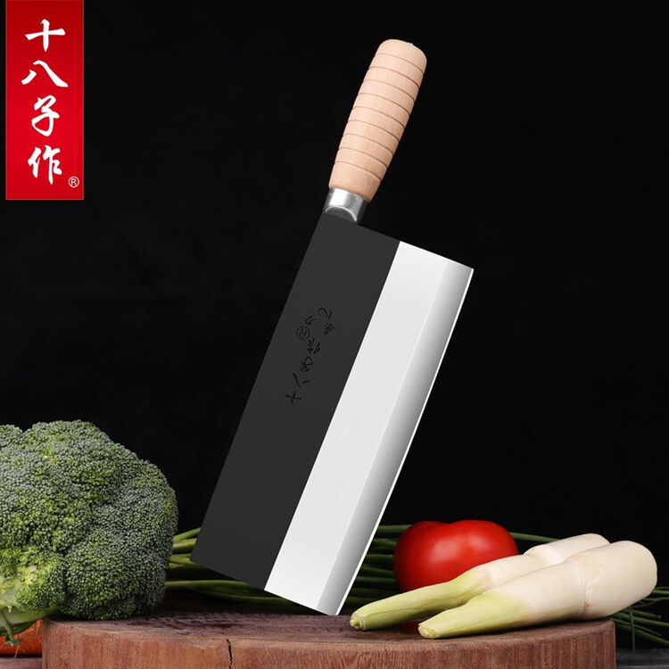 十八子作 桑刀2号片鱼刀开鱼刀广州阳江切片刀老式菜刀厨房高碳钢杀鱼刀具 碳素钢桑刀2号BW302【图片 价格 品牌 评论】-京东