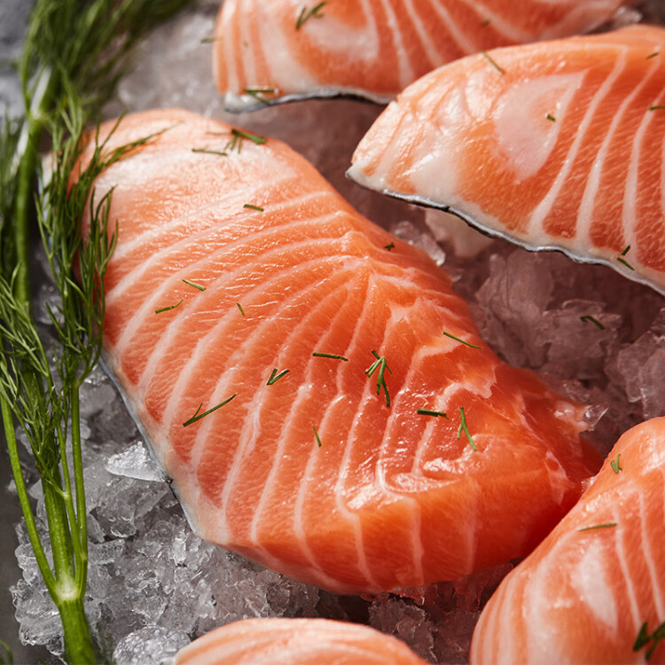 美威 原味三文魚排（大西洋鮭）240g/4片裝 BAP認證智利冷凍生鮮 魚類