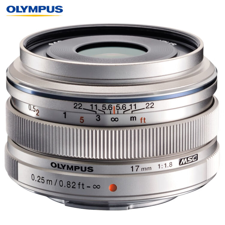奥林巴斯（OLYMPUS）M.ZUIKO DIGITAL 17mm F1.8 广角定焦镜头微单镜头