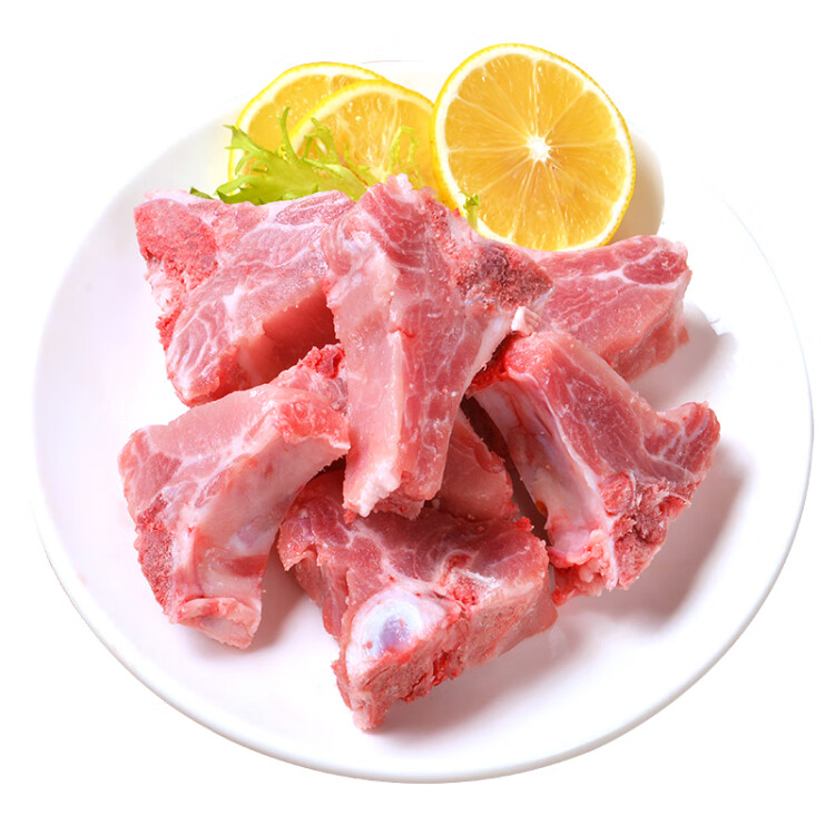 金锣 国产猪脊骨1kg 冷冻免切多肉猪龙骨 猪肉生鲜 猪骨高汤煲汤原料 光明服务菜管家商品 