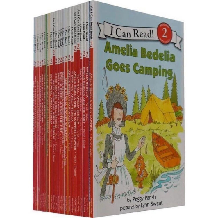 点读版英文I can read Amelia bedelia 糊涂女佣38册【图片价格品牌评论