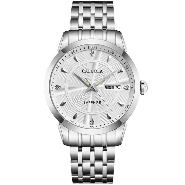 卡罗莱caluola全自动机械表男士手表商务时尚男表夜光休闲学生防水