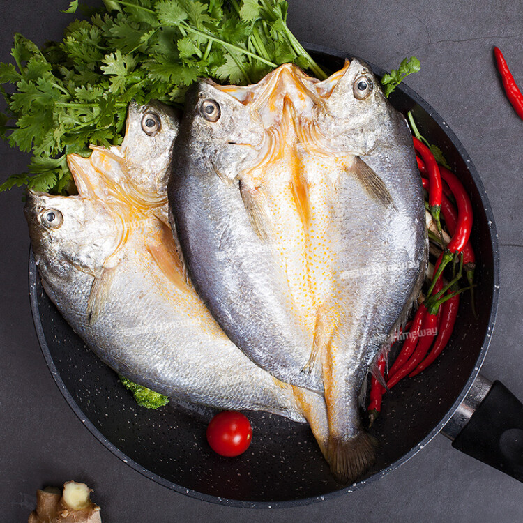 海名威 冷冻调味三去黄花鱼鲞380g/2条 大黄鱼 生鲜鱼类 海鲜水产 光明服务菜管家商品 