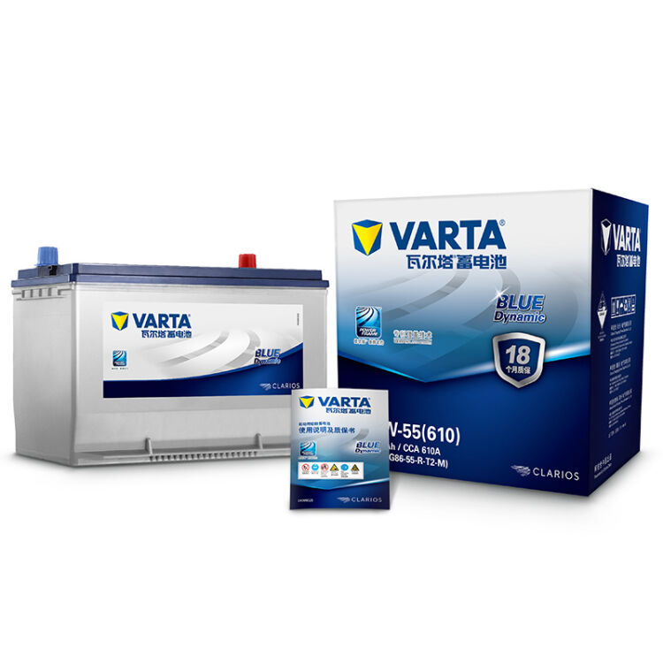 瓦尔塔 Varta 汽车电瓶蓄电池蓝标86 610 12v 道奇酷搏酷威 以旧换新 上门安装【图片 价格 品牌 评论】 京东