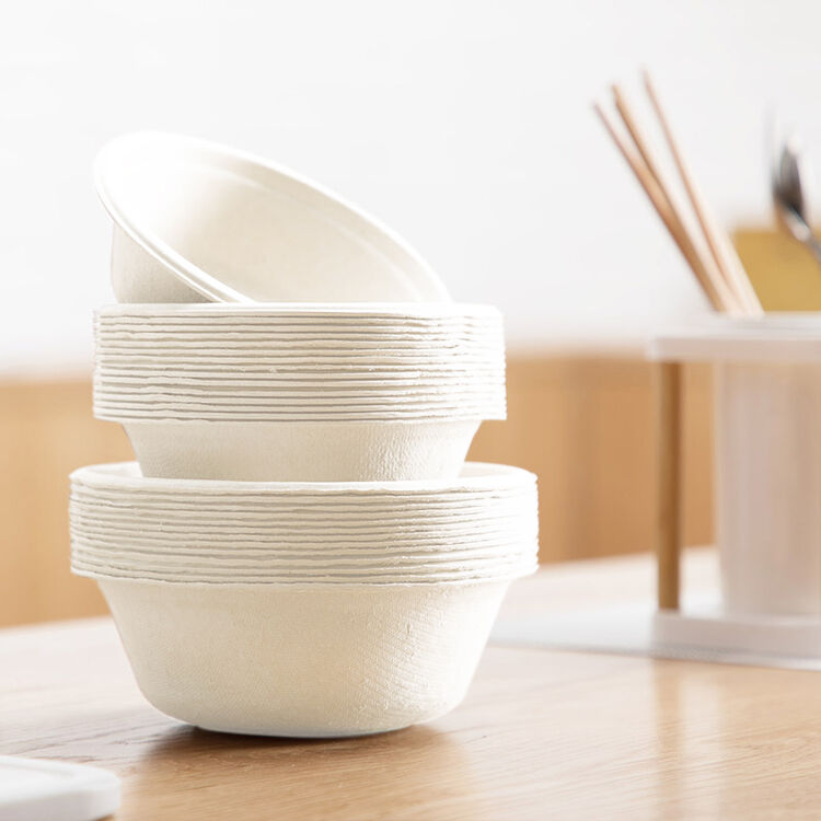 庭好 一次性纸碗 直径11.5cm 户外烧烤 野炊用品 汤碗可降解220ml(50只装)YD2419【图片 价格 品牌 评论】-京东