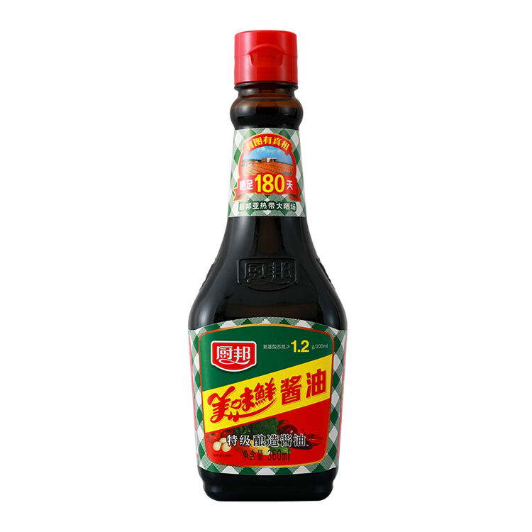 厨邦 美味鲜 酱油 360ml 自营