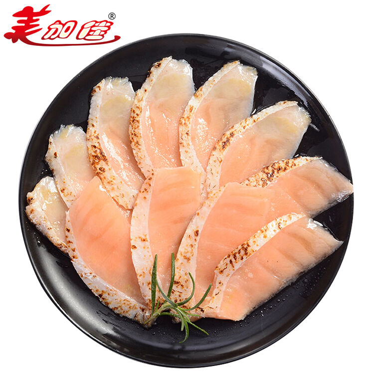 美加佳冷冻刺身智利炙烤三文鱼腩大西洋鲑90g 日料刺身 图片价格品牌评论 京东