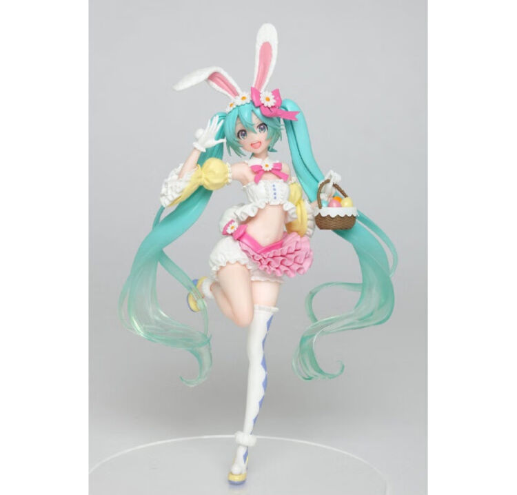 初音未来手办童萌会taito景品miku2ndspring春兔耳春服兔耳初音未来祖国版约19cm 图片价格品牌评论 京东