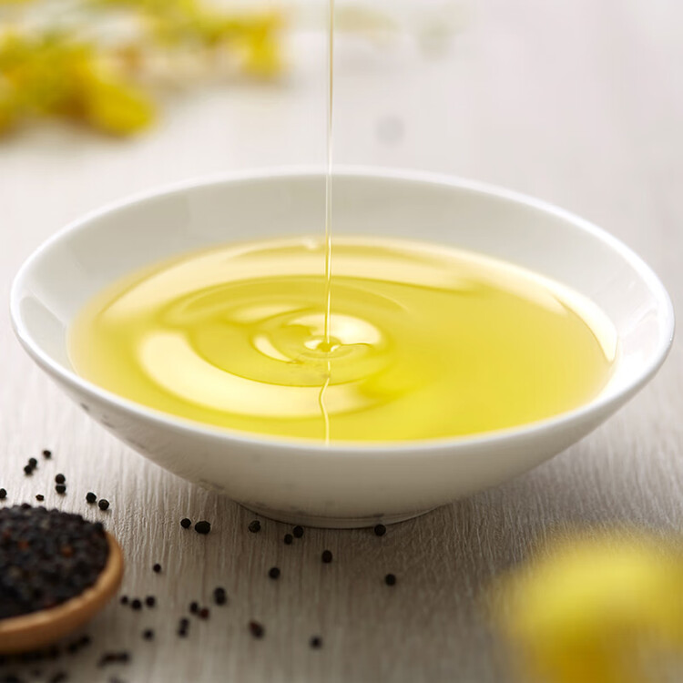 初萃【保真菜籽油】中粮原香菜籽油5L+400mL 低芥酸 非转基因食用油 菜管家商品