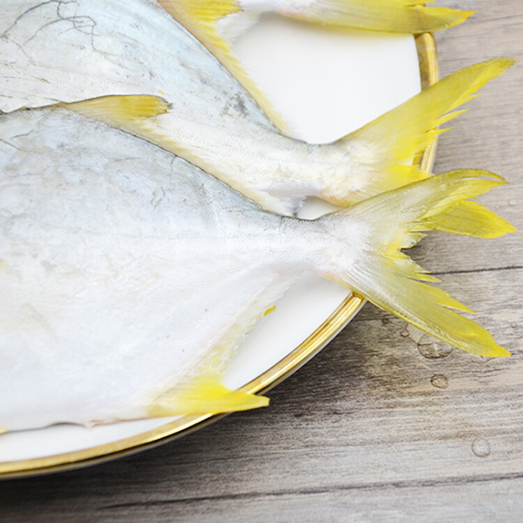 后水湾 国产海南冷冻无公害金鲳鱼700g/2条 远洋大牧场 BAP认证 海鲜年货 光明服务菜管家商品 