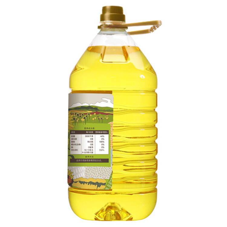 初萃 中粮葵花籽油5L+400mL 一级 物理压榨 充氮保鲜 食用油 菜管家商品 商品图