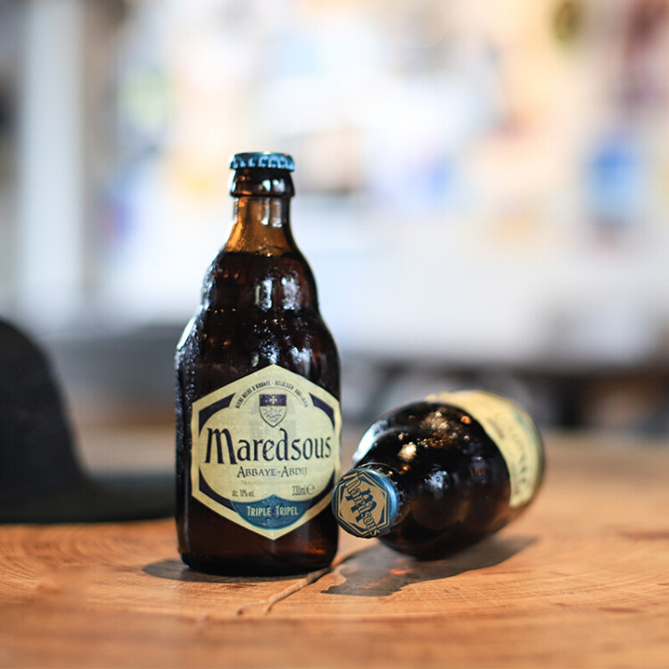 马里斯（Maredsous）比利时 原瓶进口 精酿 马里斯10度 修道院啤酒 330ml*6瓶 光明服务菜管家商品 