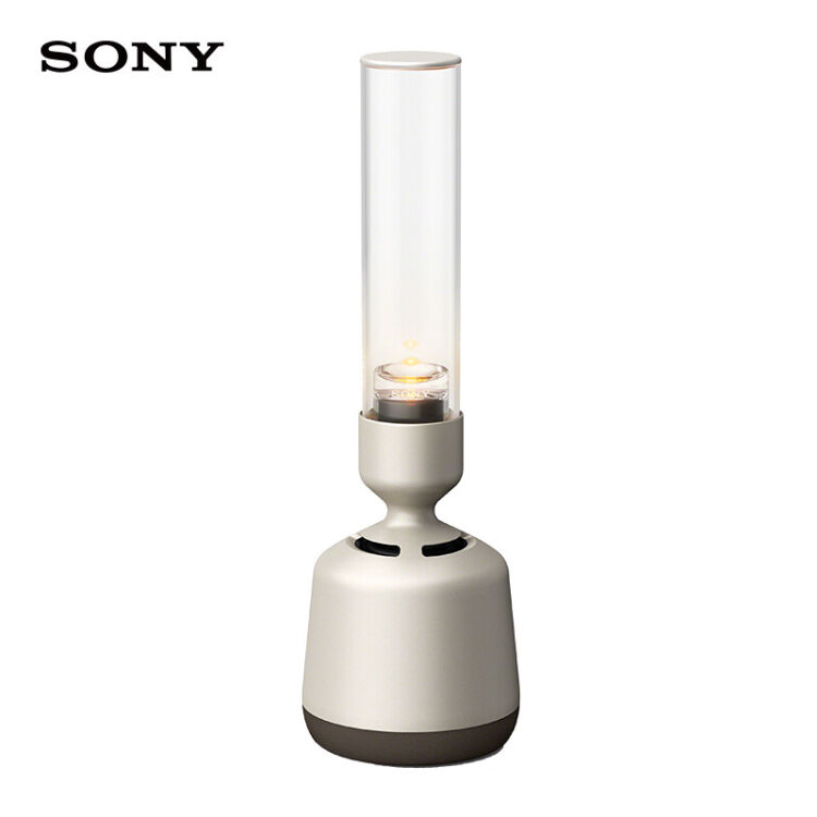 SONY 索尼（）LSPX-S3 晶雅音管有机玻璃桌面音响复古造型温馨氛围灯