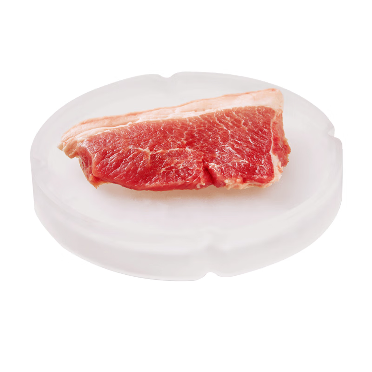 家佳康 带膘猪腿肉720g 冷冻前尖后腿肉 自繁自养去毛处理 中粮出品 菜管家商品