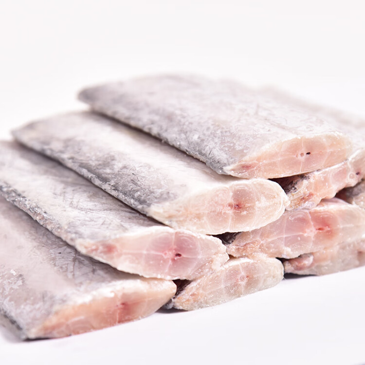 GUO LIAN国联 东海精品带鱼段1.2kg 去头去尾 国产深海鱼 海鲜水产冰冻 光明服务菜管家商品 