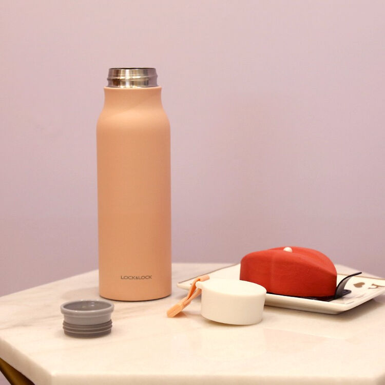 乐扣乐扣locknlock不锈钢保温杯男女娜姆马卡龙保温保冷水瓶杯子lhc