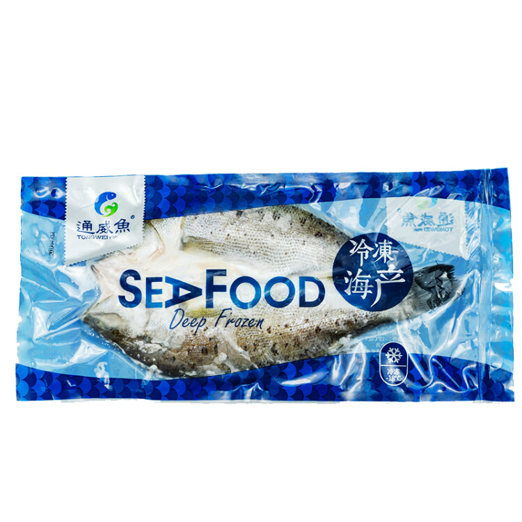 通威鱼 冷冻白蕉海鲈鱼 三去净膛 530g  上市公司品牌 生鲜 鱼类 海鲜水产 光明服务菜管家商品 