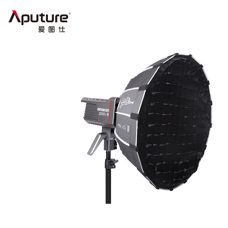 爱图仕（Aputure） 艾蒙拉 200d S视频美颜200x直播补光灯摄影棚200w人像外拍照灯 amaran 200x S - mini柔 ...