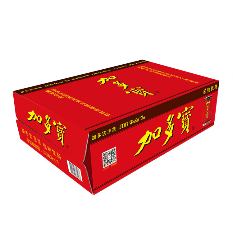 加多宝凉茶植物饮料 茶饮料 310ml*24罐 (新老包装随机发货) 菜管家商品