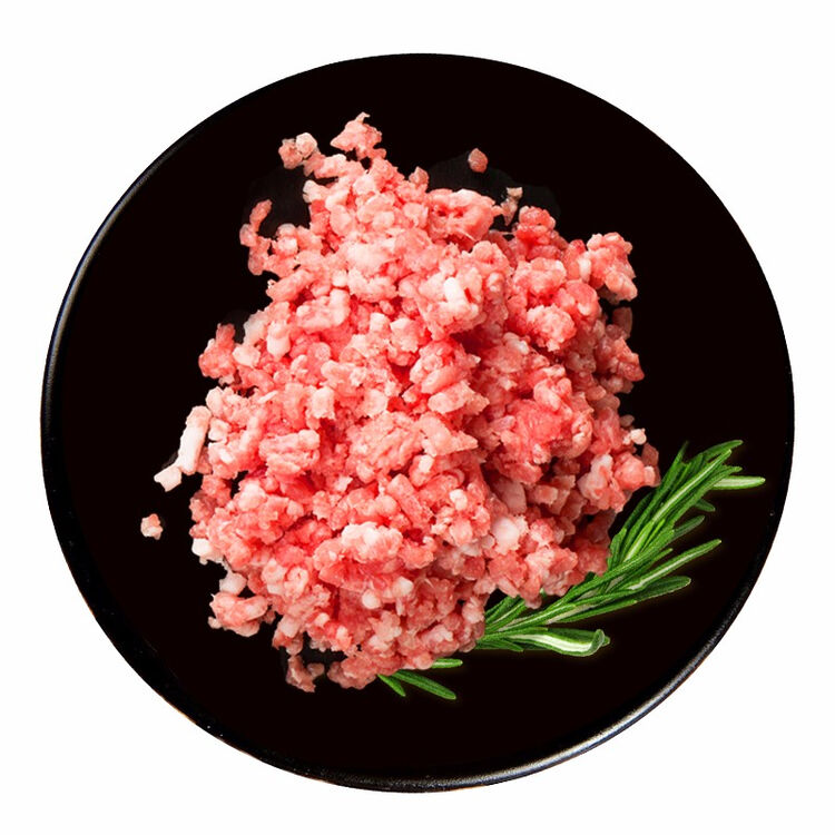 普甜黑真珠黑猪肉馅肥瘦比37猪肉生鲜包子馅饺子馅肉丸子狮子头食材