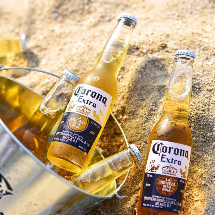 科罗娜（CORONA）百威集团科罗娜啤酒墨西哥风味青柠仪式330ml*24瓶啤酒整箱装五一出游 光明服务菜管家商品 