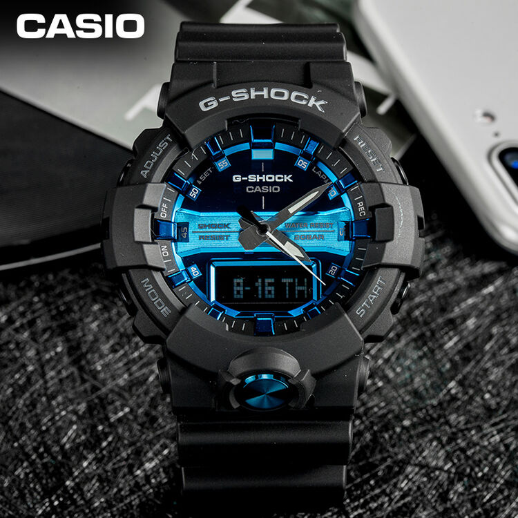 卡西欧casiogshockga710810男表防水运动手表ga810mmb1a2pr200米防水