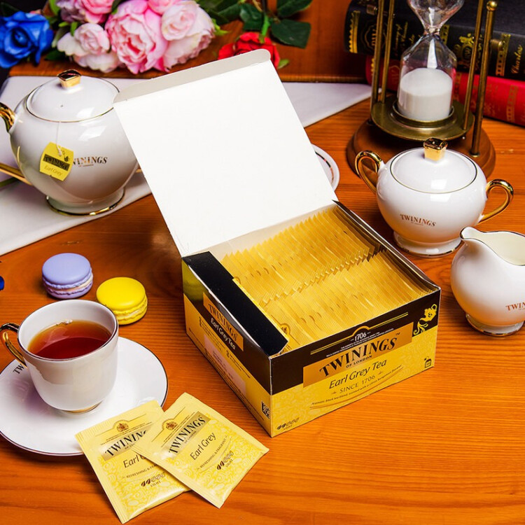 川宁红茶 豪门伯爵波兰进口其他红茶50袋*2g独立袋装茶包茶叶 光明服务菜管家商品 