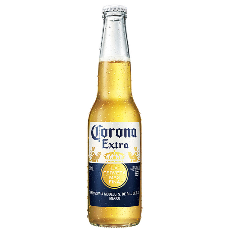 科罗娜（CORONA）百威集团科罗娜啤酒墨西哥风味青柠仪式330ml*24瓶啤酒整箱装五一出游 光明服务菜管家商品 