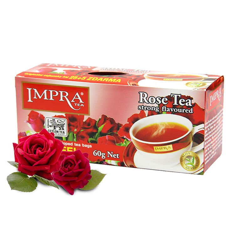 斯里兰卡impra 英伯伦玫瑰味调味红茶30袋装进口下午茶包锡兰红茶60g 图片价格品牌评论 京东