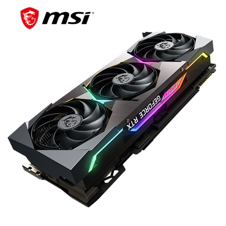 微星（MSI）超龙GeForce RTX 3090 Ti SUPRIM X 24G 超旗舰电竞游戏设计 