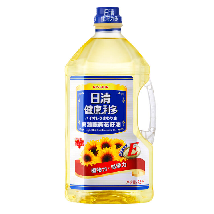 日清食用油葵花籽油2 5l 高油酸富含维生素e 图片价格品牌评论 京东