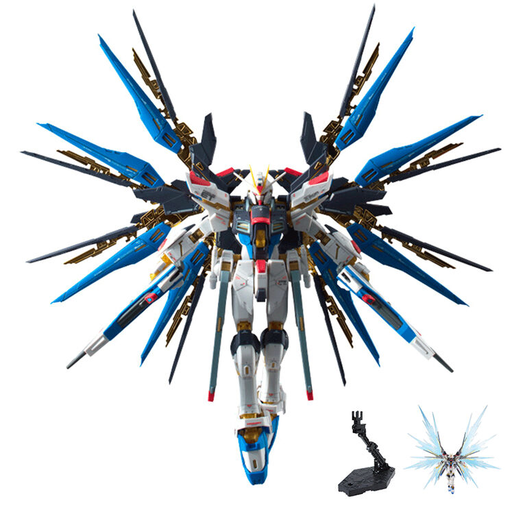 万代（BANDAI）高达模型 RG敢达拼装玩具 1/144 系列 RG 14 强袭自由 送支架+光翼【图片 价格 品牌 评论】-京东