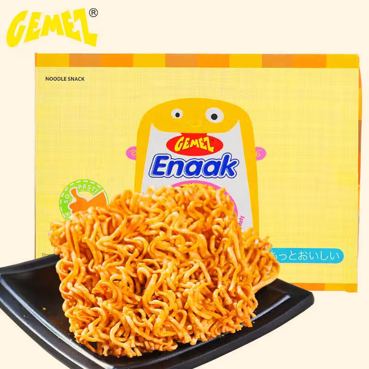 GEMEZ小鸡面干脆面烧烤鸡肉味16g*30袋印尼进口方便面点心面年货送礼 菜管家商品