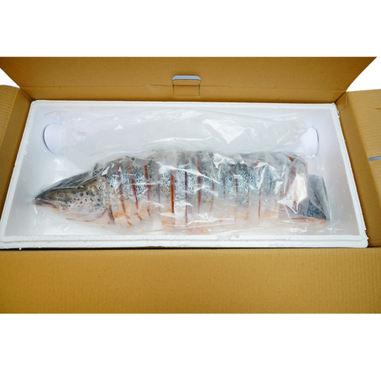 美威冷冻智利 三文鱼礼盒4kg 整条轮切 大西洋鲑 生鲜海鲜 鱼类水产 光明服务菜管家商品 