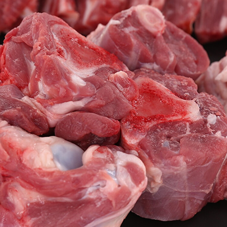 鲜京采内蒙古手把羊肉 1.5kg/袋 3斤装 炖煮食材 谷饲羊肉 光明服务菜管家商品 