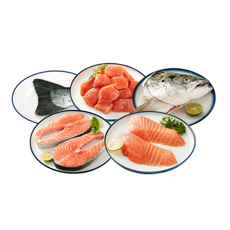 美威 三文鱼家庭装（大西洋鲑）1.88kg BAP认证 海鲜礼盒  生鲜 海鲜水产 核酸已检测 光明服务菜管家商品 