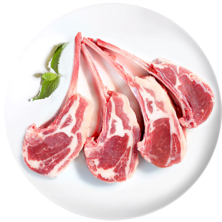如意三宝 国产生鲜羔羊肉法式羊排 360g/套 (内含2包) 小羊肋排骨烧烤食材空气炸锅食材