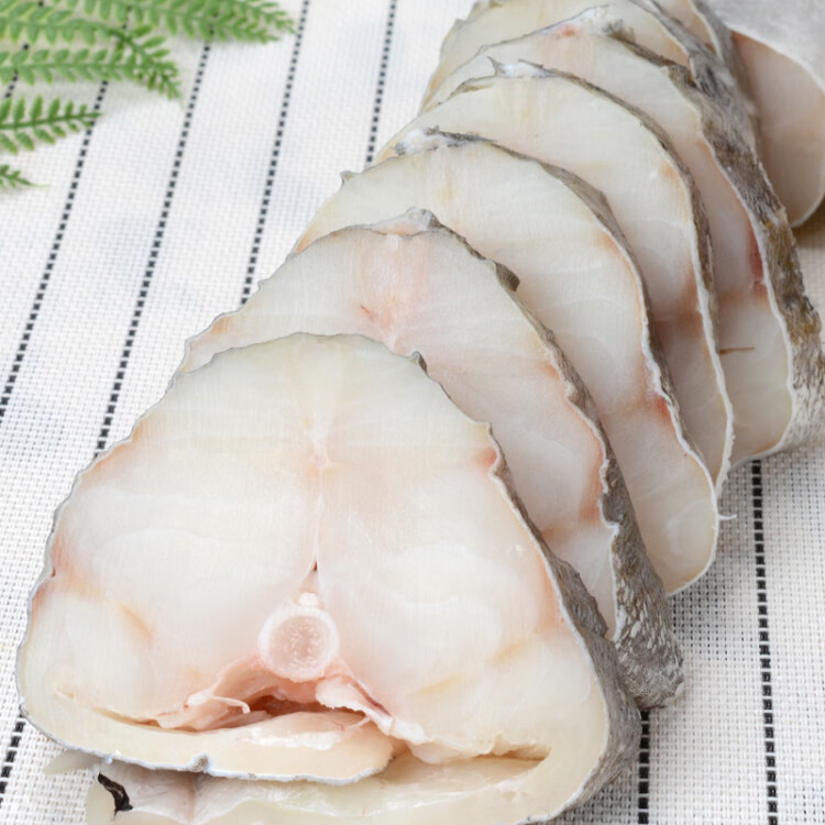 禧美海产 冷冻大西洋真鳕鱼900g/袋 整条切段 去头去脏  7-13块 生鲜海鲜  光明服务菜管家商品 