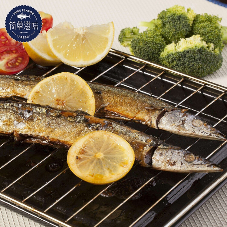 簡單滋味 冷凍秋刀魚800g 6-9條 燒烤聚會必備國產海鮮