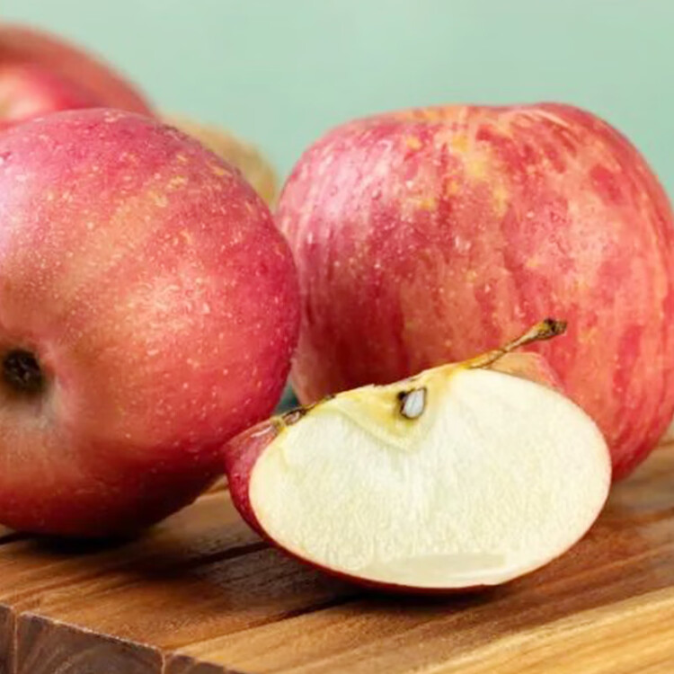 京鲜生 烟台红富士苹果12个 净重2.1kg单果160-190g 水果礼盒 光明服务菜管家商品 