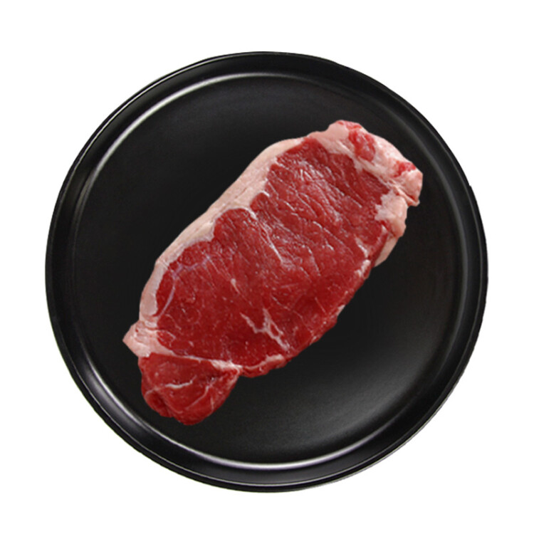 恒都 国产谷饲西冷原切牛排 450g/袋 3-4片 冷冻  原切牛肉