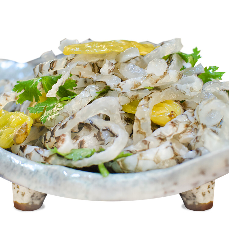 阿具 泡椒鱼皮150g*10包  开袋即食 海鲜水产 光明服务菜管家商品 