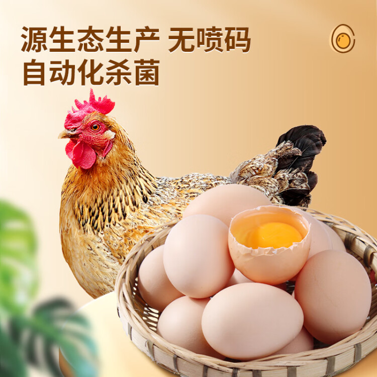 温润食品鲜鸡蛋 40枚/2kg 谷物喂养 原色营养 健康轻食  光明服务菜管家商品 