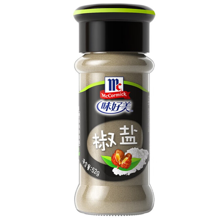 味好美（McCormicK） 香辛料調(diào)料 椒鹽 52g 純正原料 味好美出品 光明服務(wù)菜管家商品