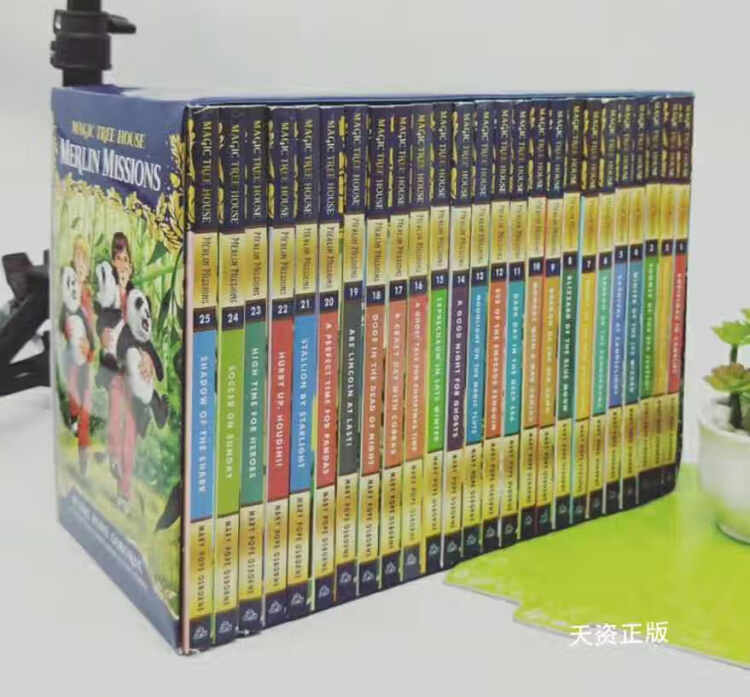 二手9成新】神奇树屋第二季梅林的任务The Magic Tree House 27册【图片