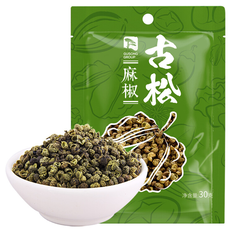 古松 調(diào)料 麻椒30g 麻辣火鍋?zhàn)袅?二十年品牌 光明服務(wù)菜管家商品